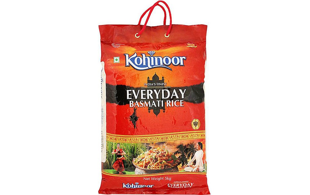 Kohinoor Everyday Basmati Rice    Pack  5 kilogram